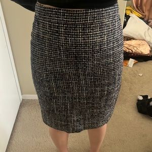 J. Crew Tweed Pencil Skirt